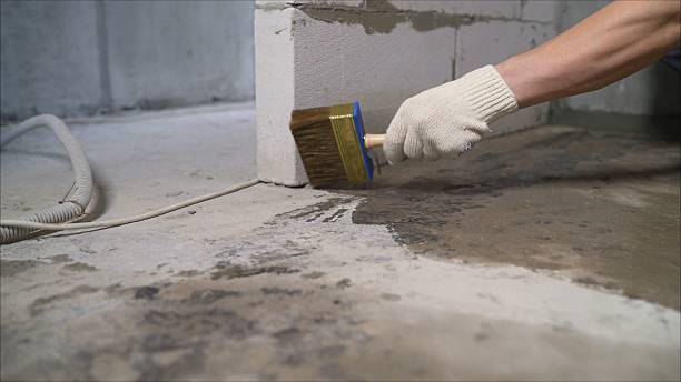 SJ Waterproofing Pros Basement Waterproofing coverage map for Burnsville, NC and surrounding area